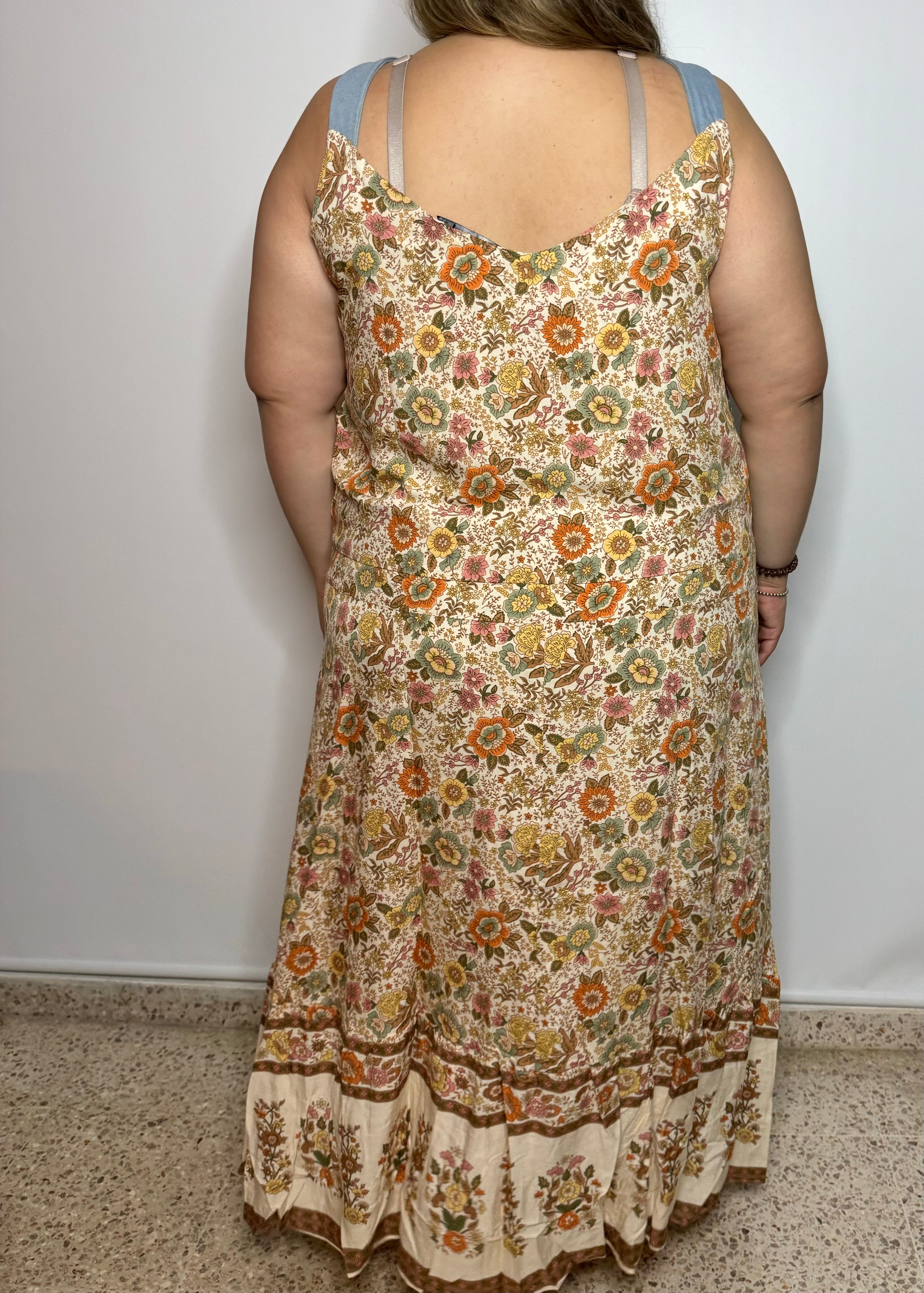 Floral Sleeveless Maxi Dress | Floral Maxi Dress | FIA Boutique