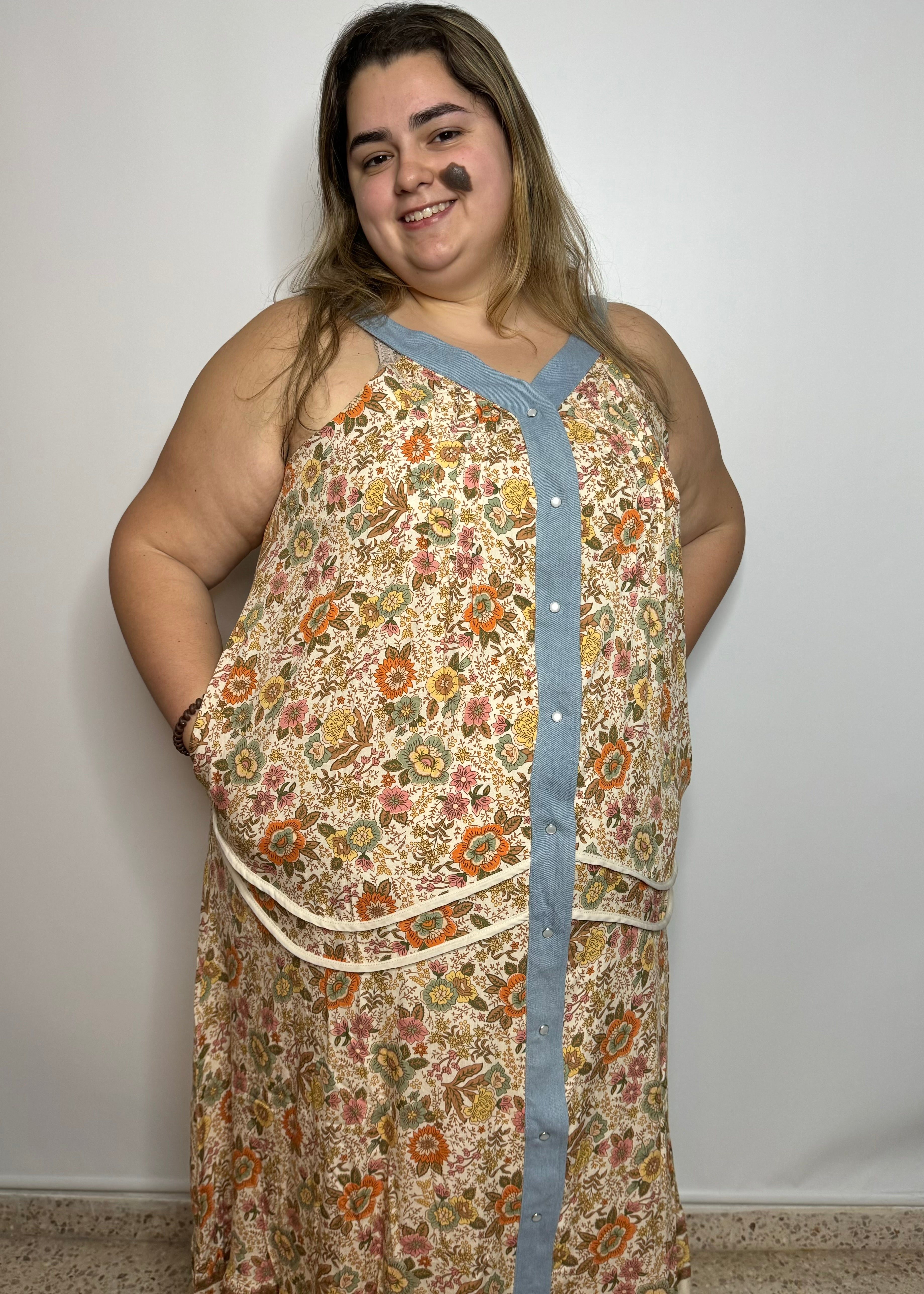 Floral Sleeveless Maxi Dress | Floral Maxi Dress | FIA Boutique