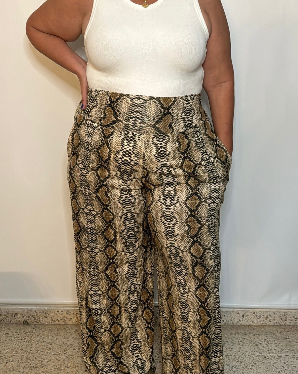 Women Snake Pants | Snake Pants | FIA Boutique