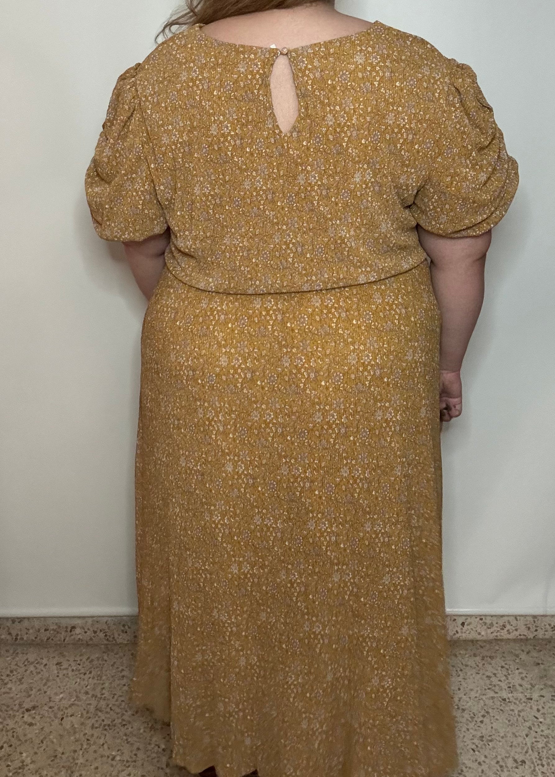 Ditsy Cinch Sleeve Dress | Ditsy Dress | FIA Boutique