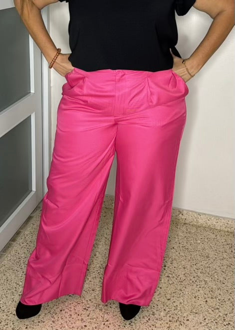 Fuchsia Suit Pants | Fuchsia Pants | FIA Boutique