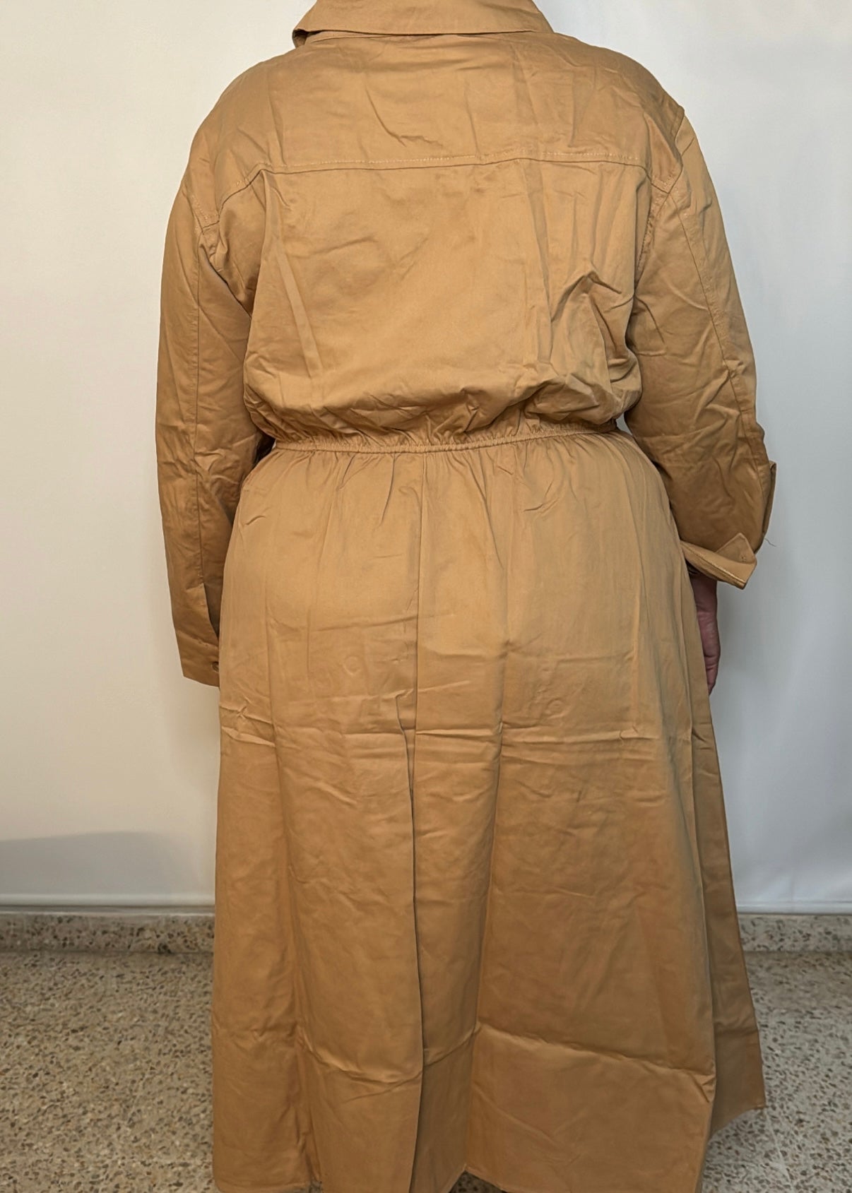 Button Up Twill Dress | Women's Button-Up Dress | FIA Boutique