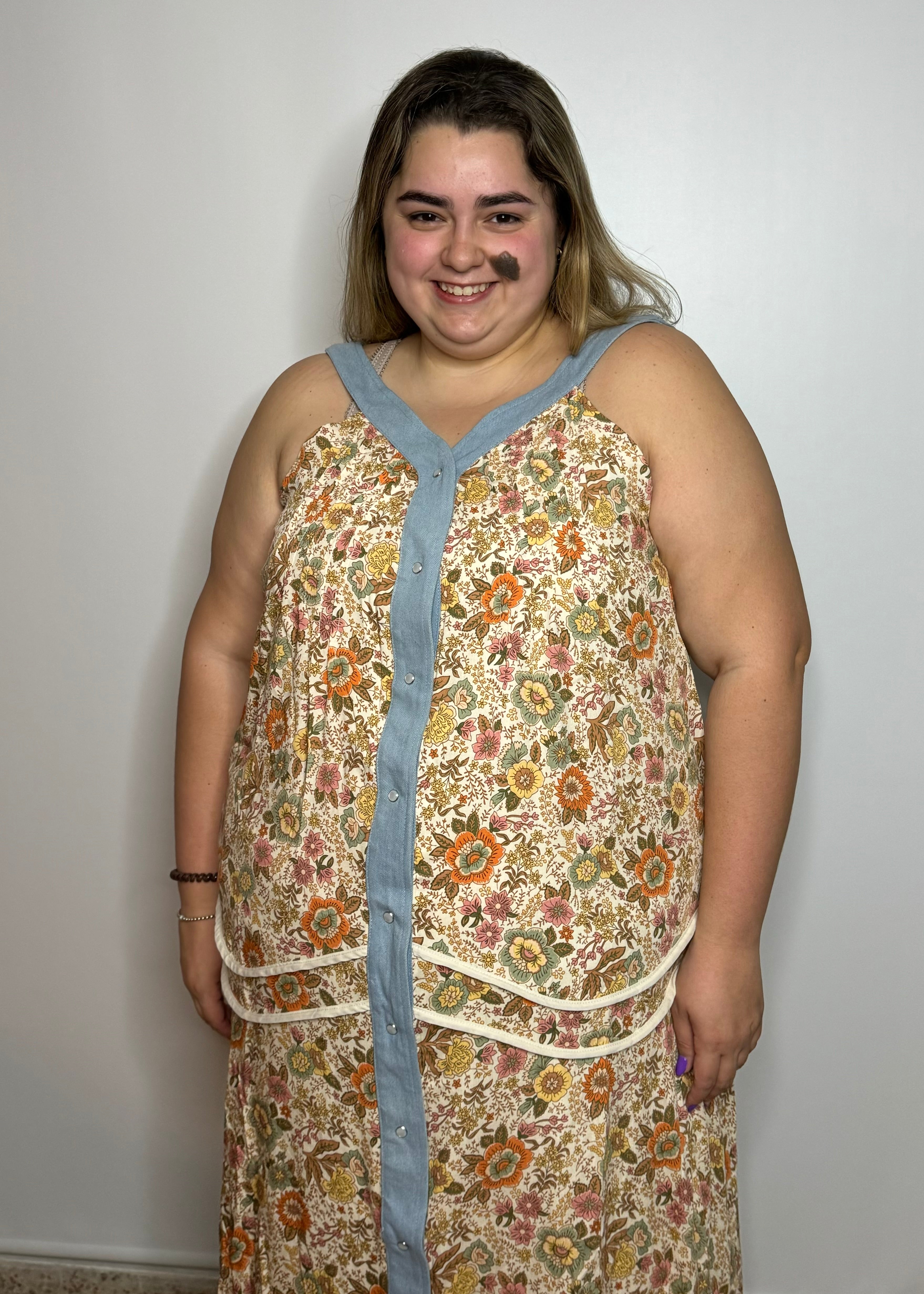 Floral Sleeveless Maxi Dress | Floral Maxi Dress | FIA Boutique