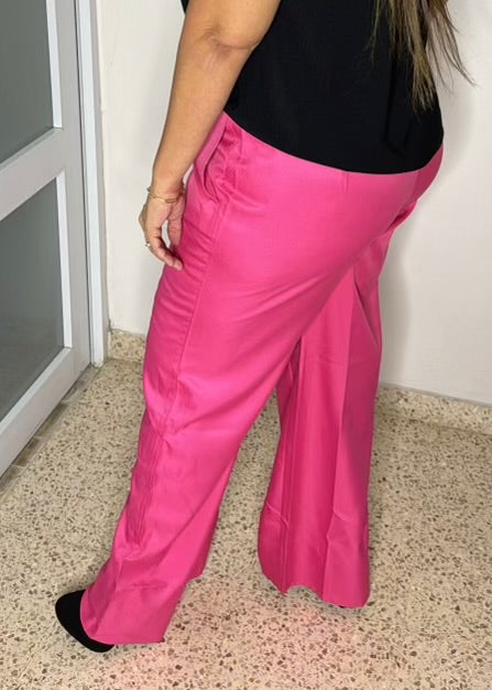 Fuchsia Suit Pants | Fuchsia Pants | FIA Boutique