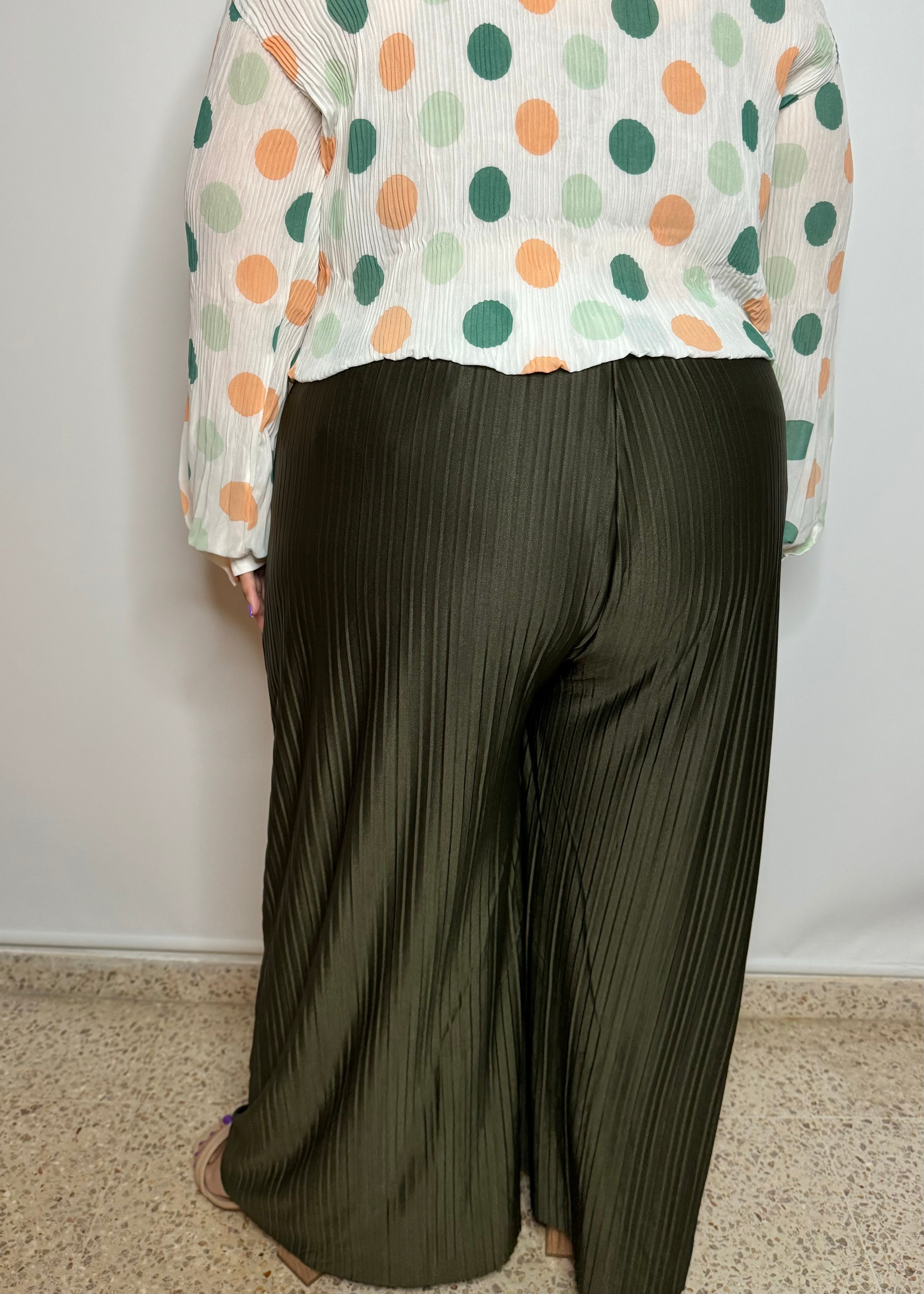 Olive Woven Leg Pants | Olive Woven Wide Leg Pants | FIA Boutique