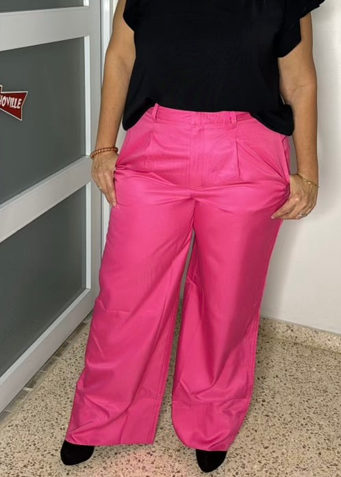 Fuchsia Suit Pants | Fuchsia Pants | FIA Boutique