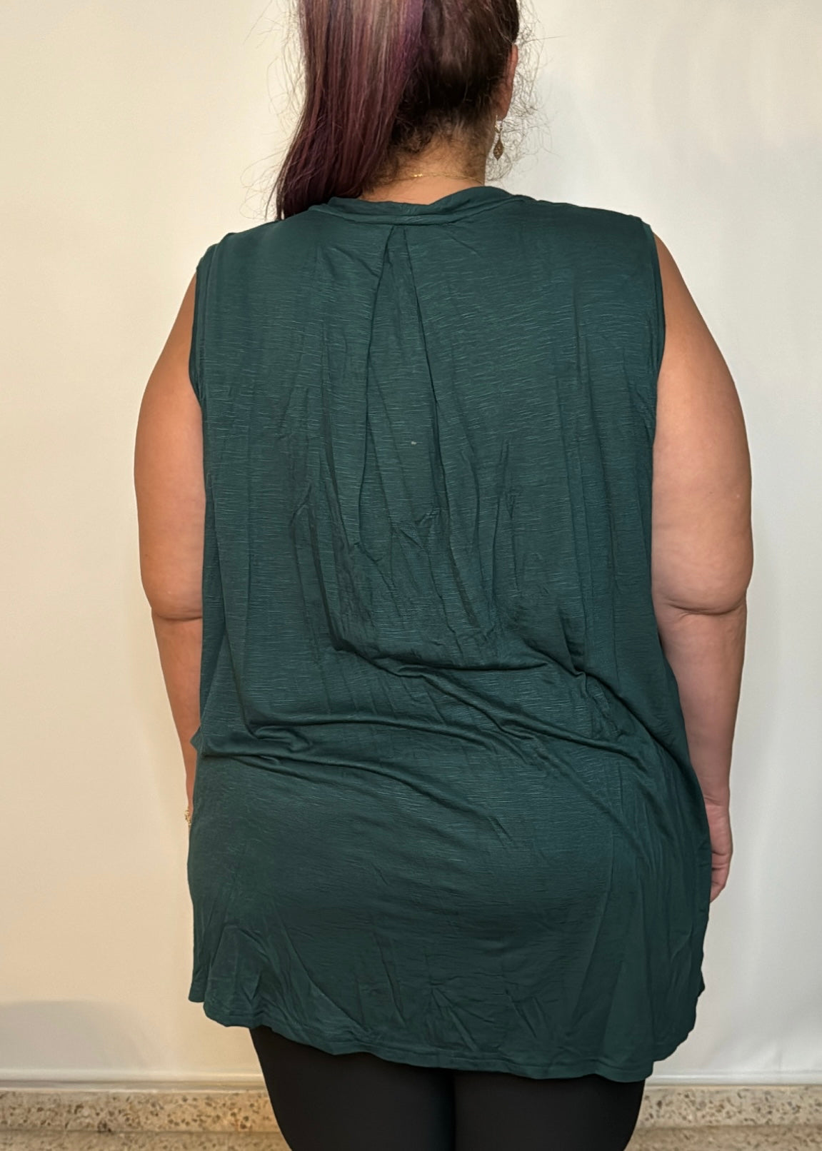 Emerald Green v Neck Top | Green v Neck Top | FIA Boutique