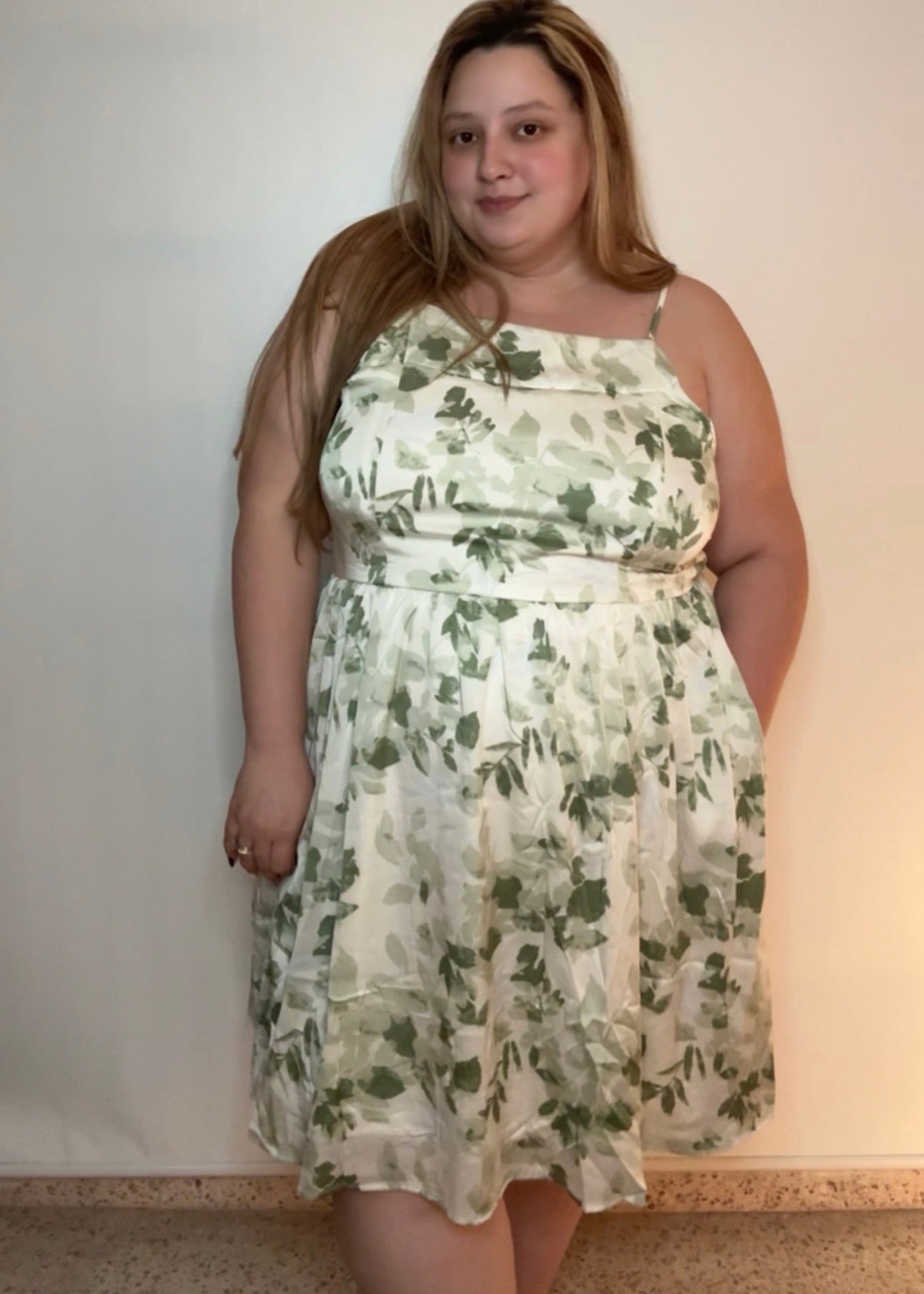 Satin Floral Tank Dress | Smocked Back Tank Dress | FIA Boutique