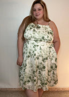 Satin Floral Tank Dress | Smocked Back Tank Dress | FIA Boutique