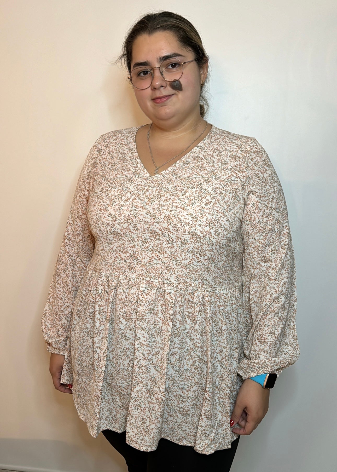 Falling Leaves Blouse | Leaves Blouse | FIA Boutique