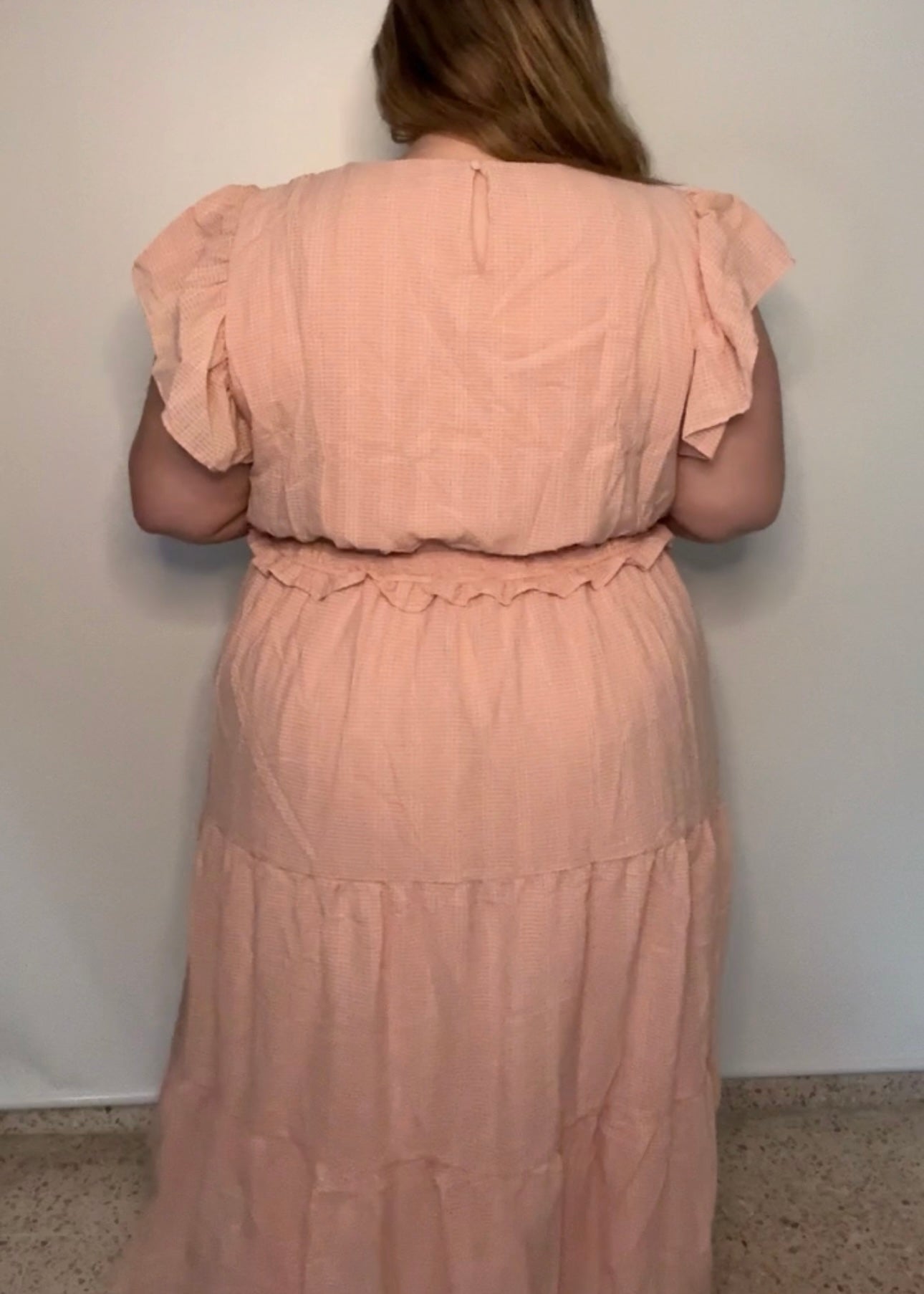 Ruffle Detail Dress Mini | Mini Checkered Ruffle Dress | FIA Boutique