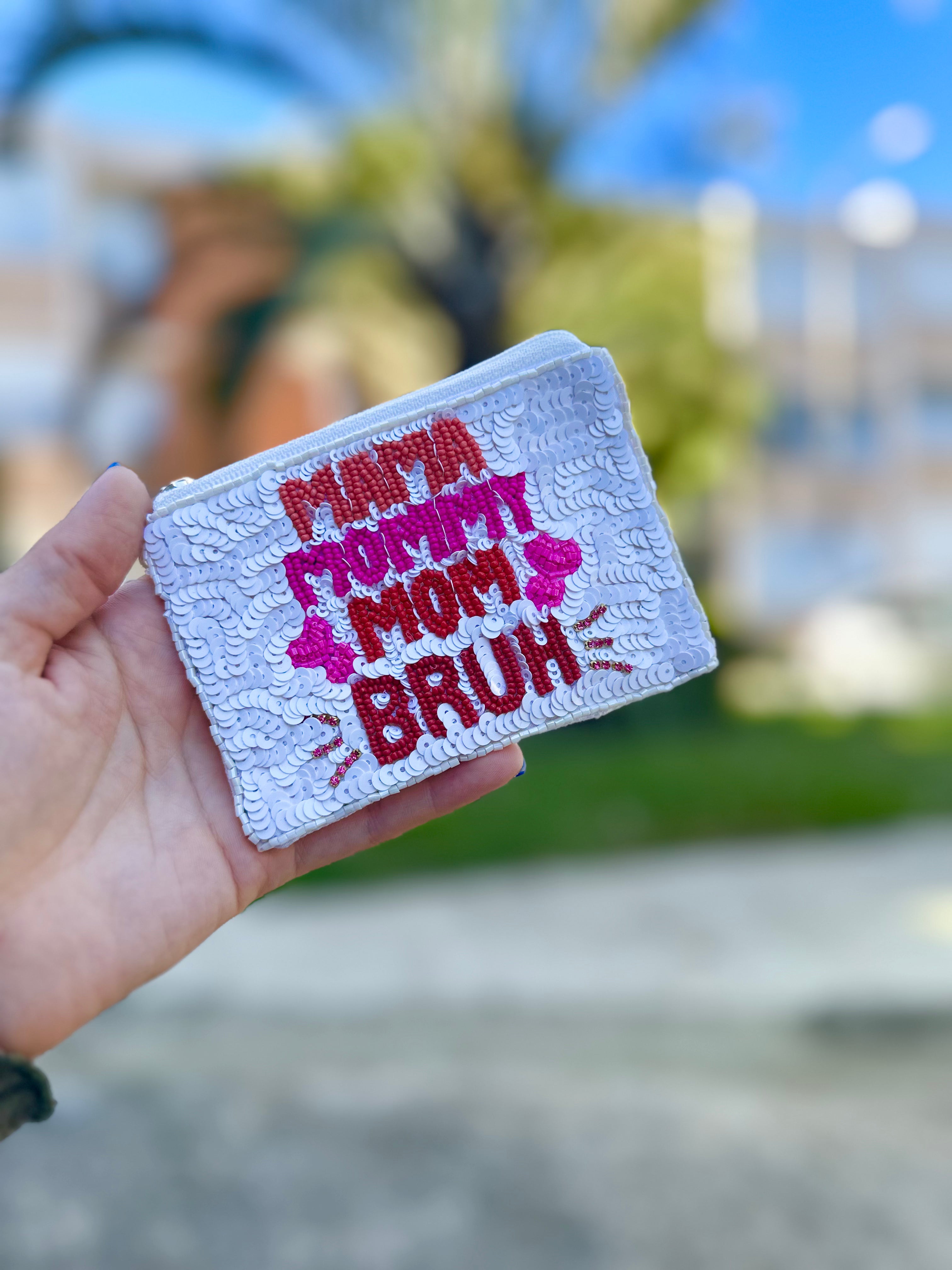Mom Bruh Coin Bag | Mama Mommy Mom Bruh Coin Bag | FIA Boutique