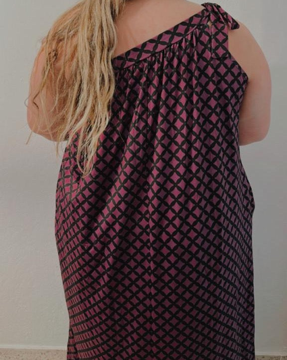 Women One Shoulder Long Dress | One Shoulder Long Dress | FIA Boutique