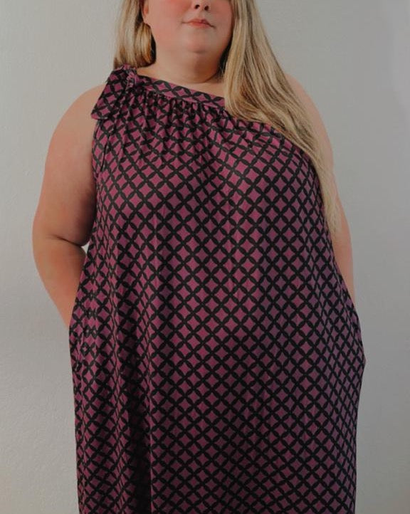 Women One Shoulder Long Dress | One Shoulder Long Dress | FIA Boutique