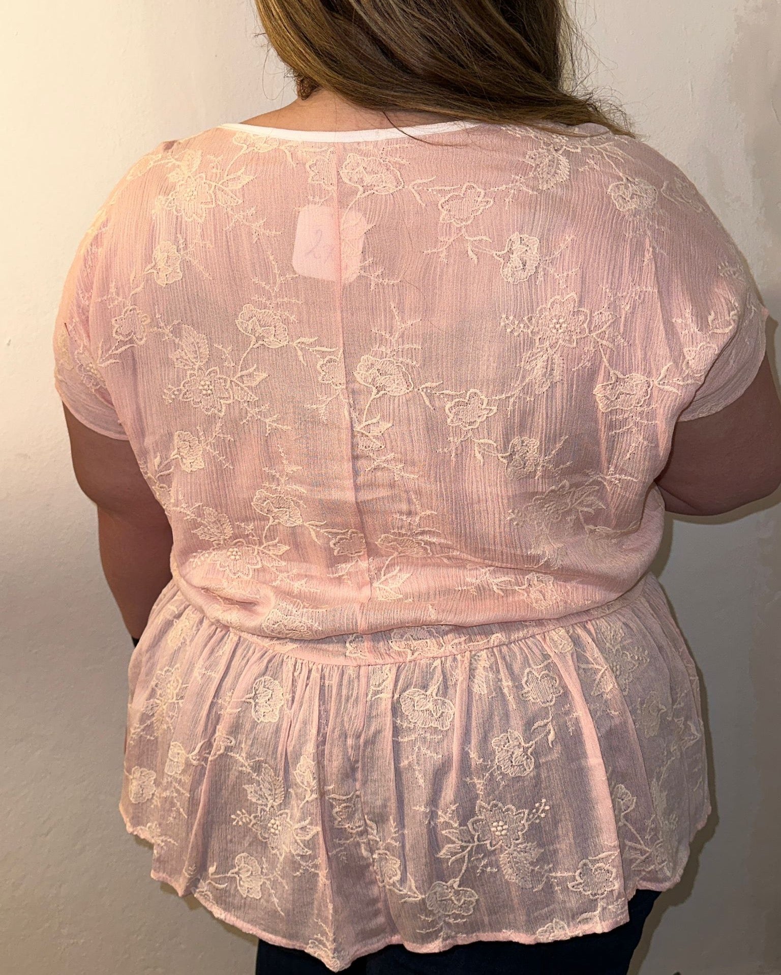 Blush Embroidered Blouse | Women Blush Embroided Blouse | FIA Boutique