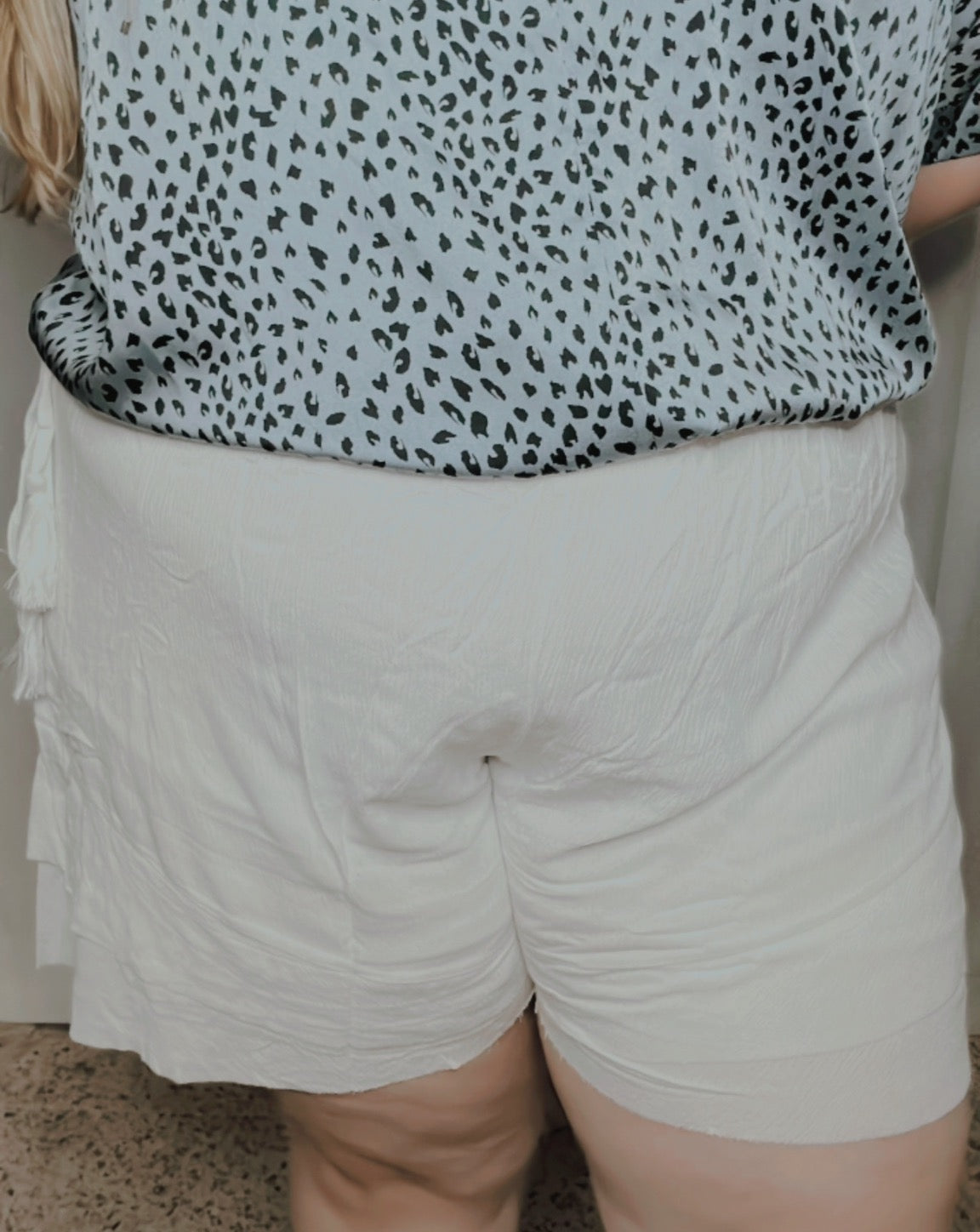 Women's White Shorts |  White Shorts | FIA Boutique