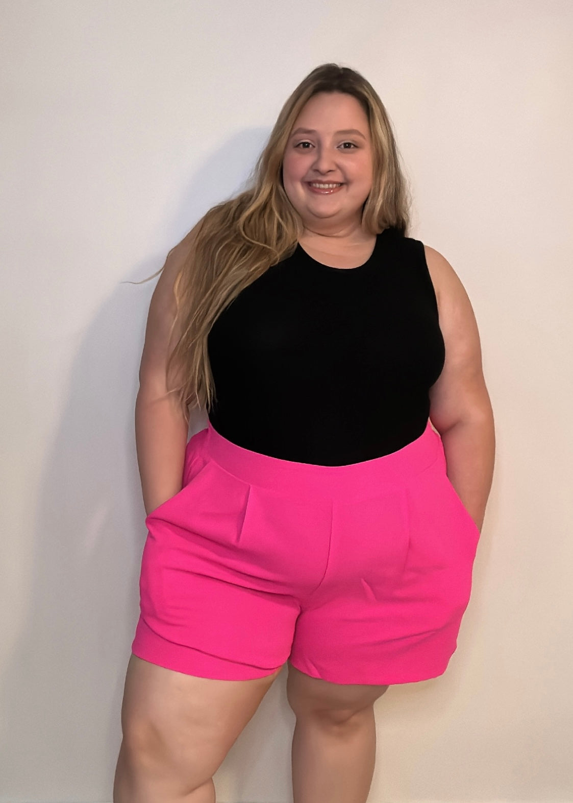 Ladies Hot Pink Shorts | Hot Pink Shorts | FIA Boutique