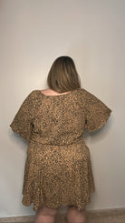 Leopard Print Mini Dress | Leopard Mini Dress | FIA Boutique