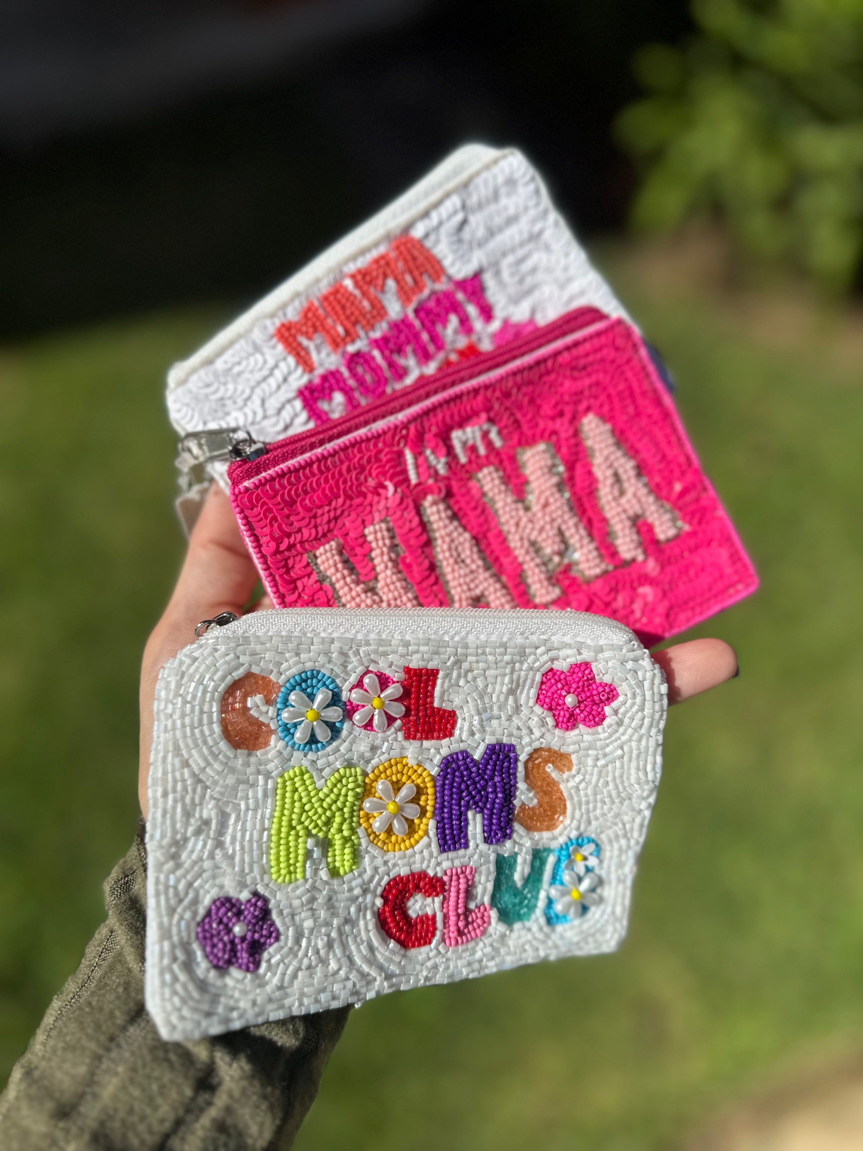 Mom Bruh Coin Bag | Mama Mommy Mom Bruh Coin Bag | FIA Boutique